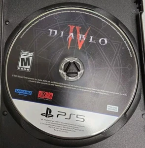 Diablo IV (PS5 / Playstation 5) Disco probado solo con artículo de bonificación - Imagen 1 de 3