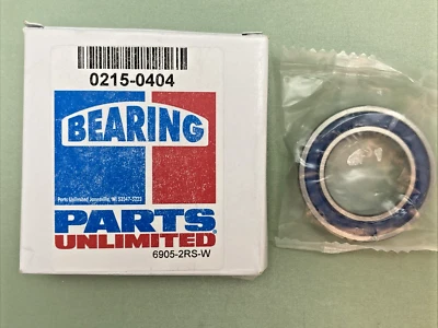 QTY 2 NEW GENUINE PARTS UNLIMITED 0215-0404 BEARING 25-42-9 - Image 1 of 2