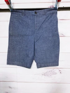 Croft & Barrow Damen klassische Passform Bermuda Shorts Größe 12 Stretch blau Taschen - Bild 1 von 7