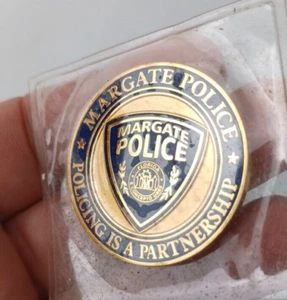 Margate Florida Police Challenge Coin - Bild 1 von 5