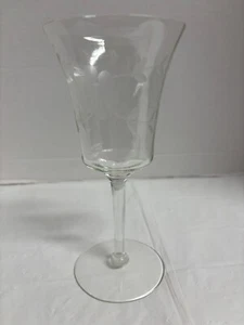 Casa Princesa Cristal Boca Ancha Única con Vástago Soporte Votivo 7.5" (1 Chip) - Imagen 1 de 6