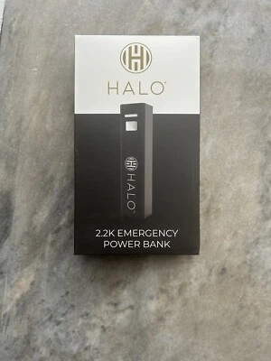 Halo 2.2k 紧急移动电源 USB-C 输入,USB-A 输出,LED 指示灯 — 第 1/2 张图片