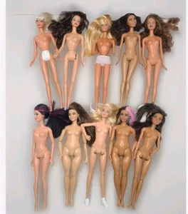 Lote Mixto de 5 Barbies Multiculturales Vintage y 5 Modernas 1966, 2009, 2015 - Imagen 1 de 22