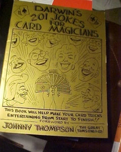 Darwin's 201 Jokes for Card Magician's Card Tricks Gary Darwin signed - Picture 1 of 1