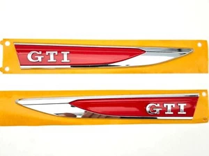Original VW GTI 2G 2018- Kotflügel Schriftzug Logo Emblem 2G0853688 2G0853689 - Bild 1 von 6