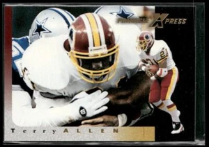 Terry Allen 1997 Pinnacle X-Press #96 Washington Redskins CLEMSON - Bild 1 von 2