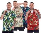 Mens Hawaiian Shirts Multicoloured Regular Big Size Summer Fancy Dress M to 5XL