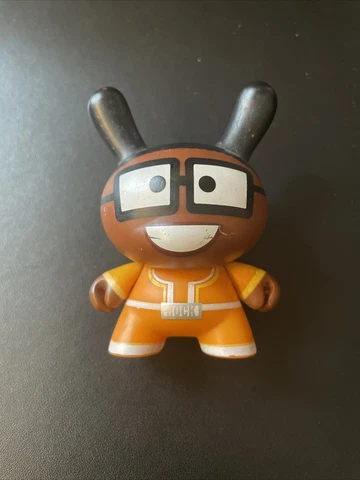 Kidrobot Dj Lance Rock 3” Dunny Yo Gabba Gabba I Am Awesome Cover
