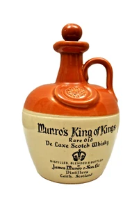 Vintage James Munro & Son King Of King's Deluxe Scotch Whisky Jug Bottle Empty"2 - Picture 1 of 5