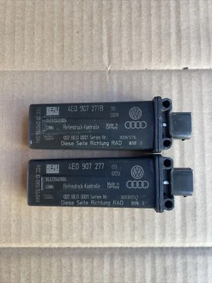 2004-2010 AUDI A8 A8L S8 - ДАТЧИК СИСТЕМЫ КОНТРОЛЯ ДАВЛЕНИЯ В ШИНАХ 4E0907277B OEM - Изображение 1 из 4