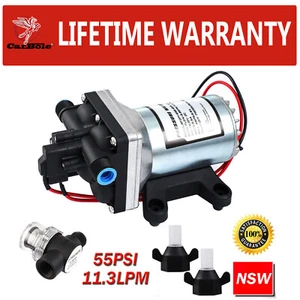 Replace SHURflo 4009 12v Water Pump with Twist on Filter 11.3 LPM Caravan & Boat - Picture 1 of 17