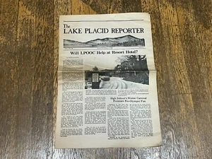 The Lake Placid Reporter Newspaper January 1980 Miracle on Ice Olympic Winter - Picture 1 of 6
