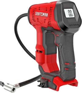 CRAFTSMAN V20 Cordless Tire Inflator with Digital Pressure Gauge Up to 150 PSI, - Picture 1 of 5