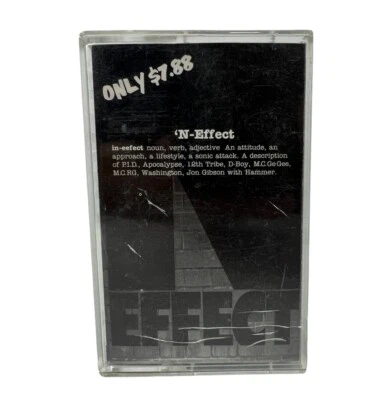 1992 OP P.I.D. D-Boy M.C. Hammer on N-EFFECT Frontline Rap Compilation Cassette - Image 1 of 4