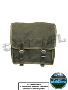 Borsa (usato 1° scelta) con tracolla originale Esercito Polacco verde usata - Foto 1 di 1