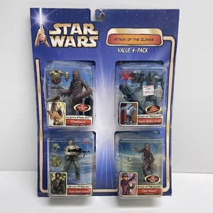 Star Wars 2002 Attack of the Clones - Lot Of 4 - Picture 1 of 2
