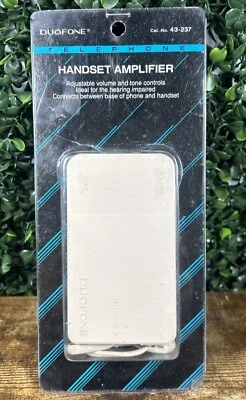 Radio Shack Handset amplifier Vintage New In Box - Image 1 of 2