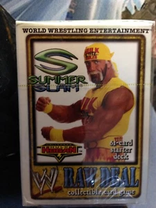 WWE Raw Deal - Summer Slam "Hulk Hogan"   Sealed Starter Deck   X1 - Picture 1 of 1