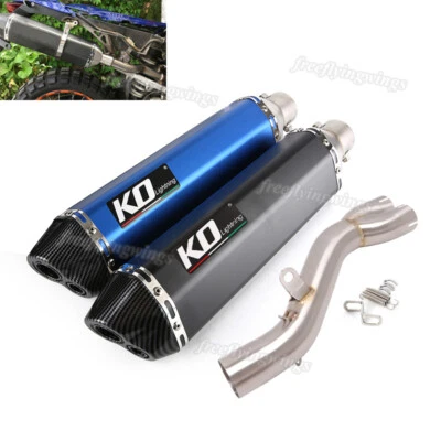 Exhaust Tip Mid Tail Pipe Modified for Adventure 990 S 2006-2016 950 S 2003-2013 - Image 1 of 4