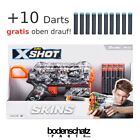Dart Blaster X-SHOT Skins FLUX Black&White + 10 Darts gratis / Alt. zu Nerf FOAM