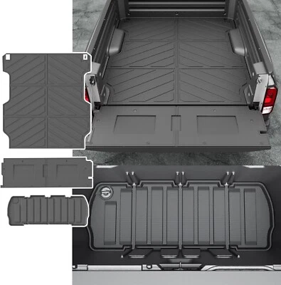For 2017-2024 Honda Ridgeline 5.3Ft Truck Bed Mat Bed Cargo Liner Tailgate Mat Foto 1 de 4