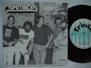 SPOTNICKS Indigo / Maybe 45 7" single 1986 Sweden numbered Near Mint - Imagen 1 de 2