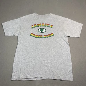 VTG Anvil Jamaica Bobsled Team Graphic T Shirt Size Men’s Large 90's Made in USA - Picture 1 of 8