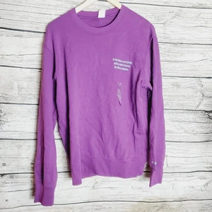 SUDADERA UNIQLO "LA FILOSOFÍA DE ANDY WARHOL" MORADA TALLA MEDIANA - Imagen 1 de 9