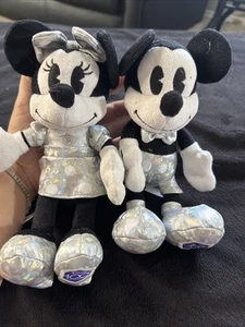 Just Play Disney 100 Years of Wonder Mickey And Minnie Mouse Small 8” - Picture 1 of 12
