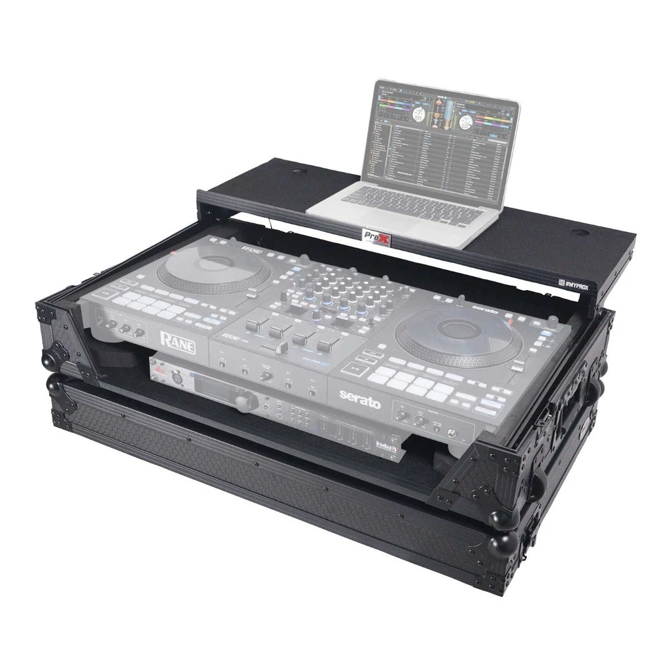 ProX XS-RANEFOUR WLTBL LED Black Flight Case to fit Rane Four or RANE Perform... - Image 1 of 1