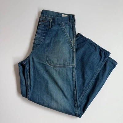 Orslow Or Slow Denim Baker Pants U.S.Navy Men's Bottoms JPN Size S (1) - Image 1 of 4