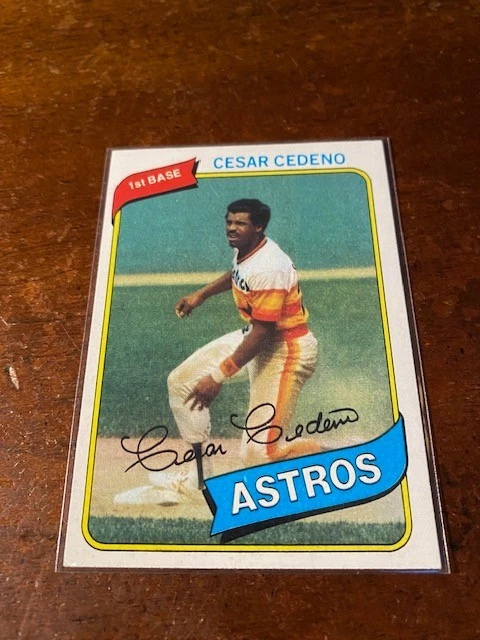 1980 Topps - Cesar Cedeno #370 - FREE SHIPPING - Image 1 of 1