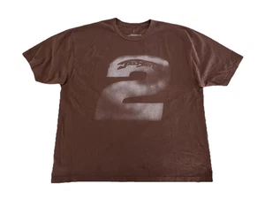 Camiseta Travis Scott XXL Marrón JackBoys 2 A2 Camiseta NUEVA *manga agujero - Imagen 1 de 9
