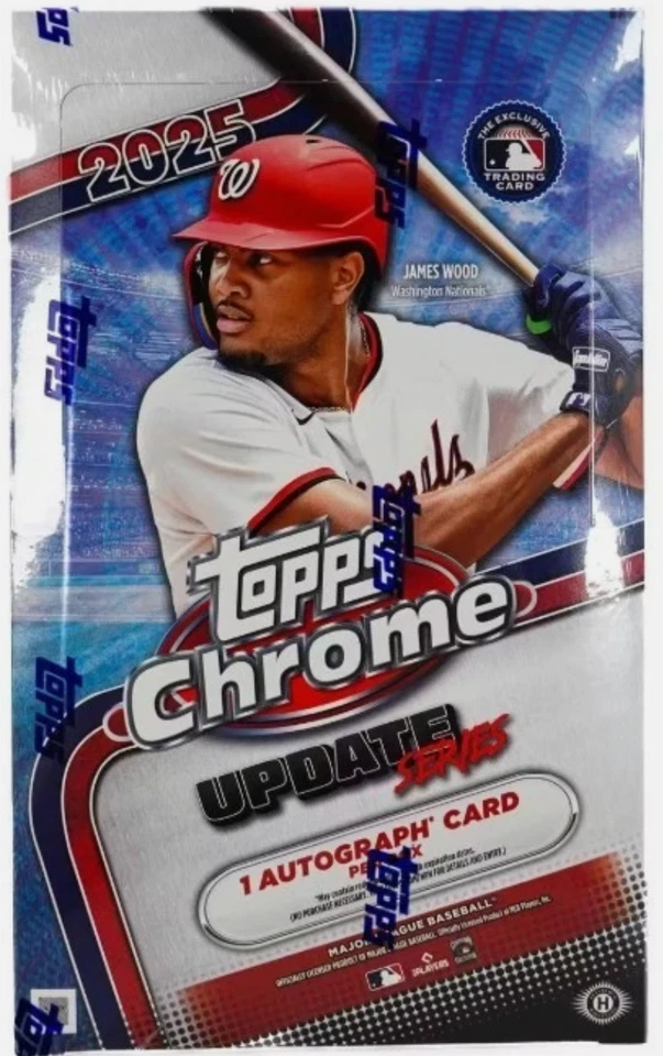 2025 Topps Chrome Update Baseball Hobby PYT Box Break #784 - Breaks Thurs 12/18