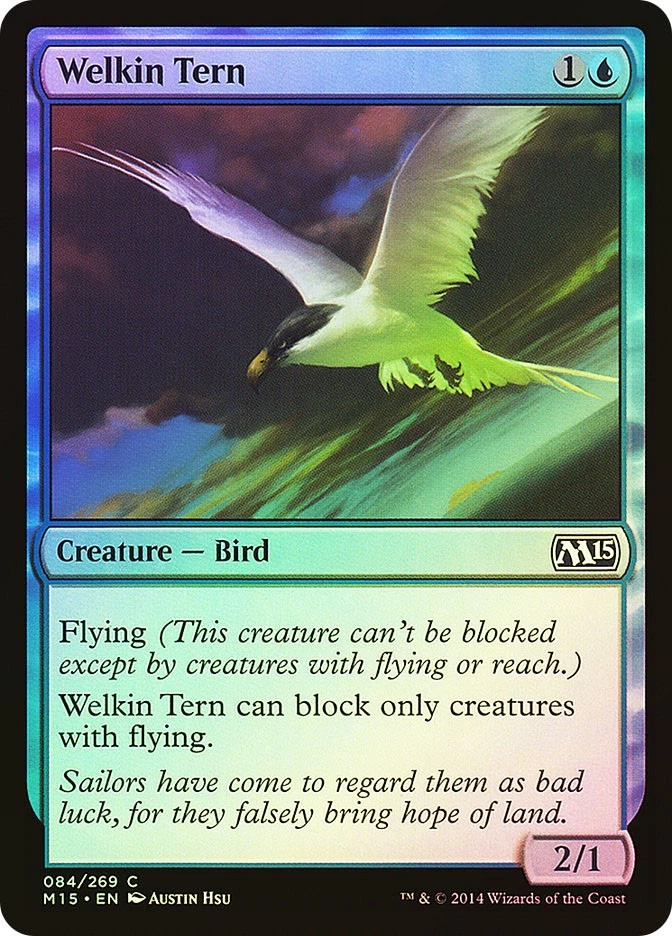 MTG FOIL Welkin Tern  - Magic 2015 #084 - Image 1 of 1
