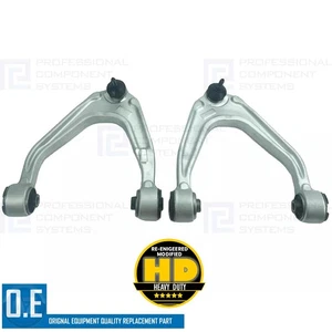 FOR MASERATI GHIBLI QUATTROPORTE FRONT TOP UPPER SUSPENSION WISHBONES ARMS L + R - Picture 1 of 5