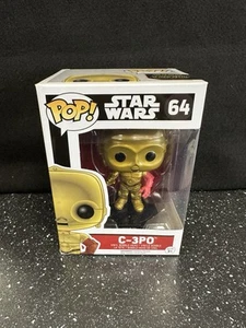 🔥Funko POP! Star Wars C-3PO #64 Vinyl Figur Red Hand - Bild 1 von 7