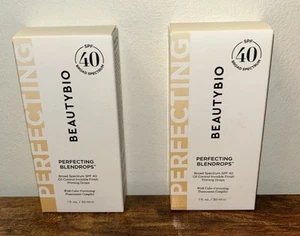2 BEAUTYBIO PERFECTING Blendrops LSF 40 Grundierung Tropfen - 1 FL. OZ. - Exp. 04/2027 - Bild 1 von 14