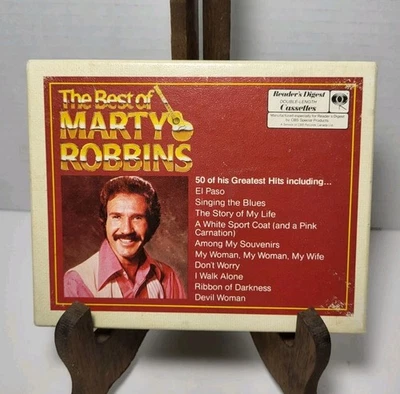 Vintage The Best Of Marty Robbins Readers Digest Double Cassette Tapes - Изображение 1 из 4