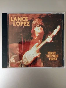 Lance Lopez - First Things First (CD/Grooveyard Records/VG Pre-owned) - Foto 1 di 3
