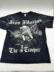 Camiseta Y2K Iron Maiden The Trooper Talla Mediana M 2007 AOP Gráfico Grande LSTYLE - Imagen 1 de 8