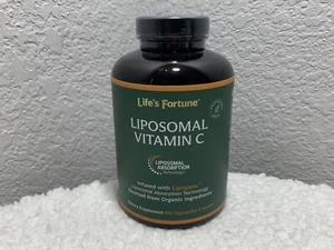 Life’s Fortune Liposomal Vitamin C 2100 mg with Fast Acting Absorption 180 Caps - Picture 1 of 10