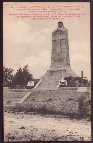 Oldtcard postcardt "M deargonne"