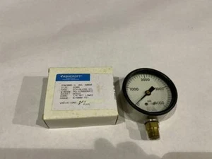 MANÓMETRO ASHCROFT # 63W3005 H 02L 0-4000PSI 1/4NPT - Imagen 1 de 5