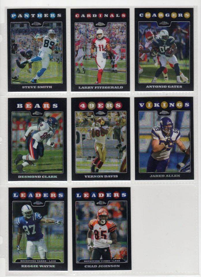 2008 Topps chrome xfractor -YOU PICK- - Image 1 of 1