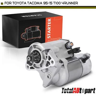 Motor De Arranque Para Toyota Tacoma 1995-2015 4Runner T100 L4 2.7L 2.0KW 12V CW 9T Foto 1 de 4