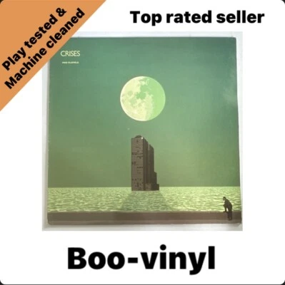 Mike Oldfield Crises Vinyl LP Record 1983 Virgin V2262 Ex / Vg+ Condition - Image 1 of 4