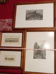 4 Bilder Ebern Lichtenstein Altenstein Eyrichshof mit Holzrahmen - Bild 1 von 5