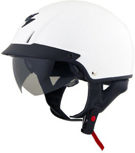 Scorpion EXO-C110 Solid Color Half Helmets White XS