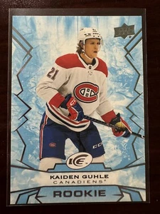 2022-23 Upper Deck Ice Rookie Kaiden Guhle #150 Montreal Canadiens - Picture 1 of 2
